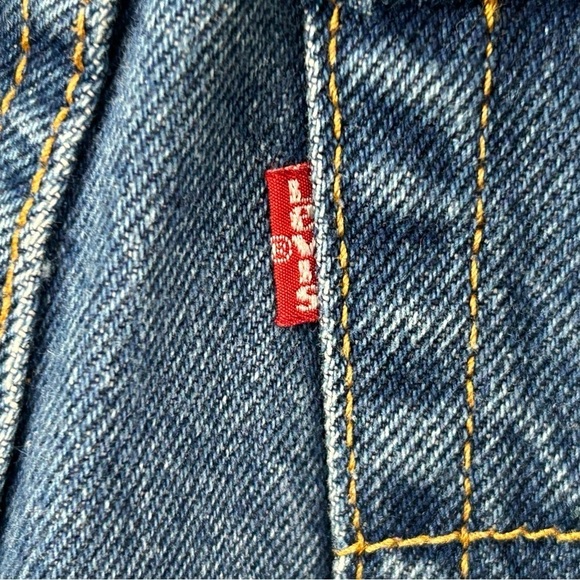 Levi’s Vintage 1980s 505 High Rise Straight Leg Jeans Modern size 28 - Picture 7 of 8